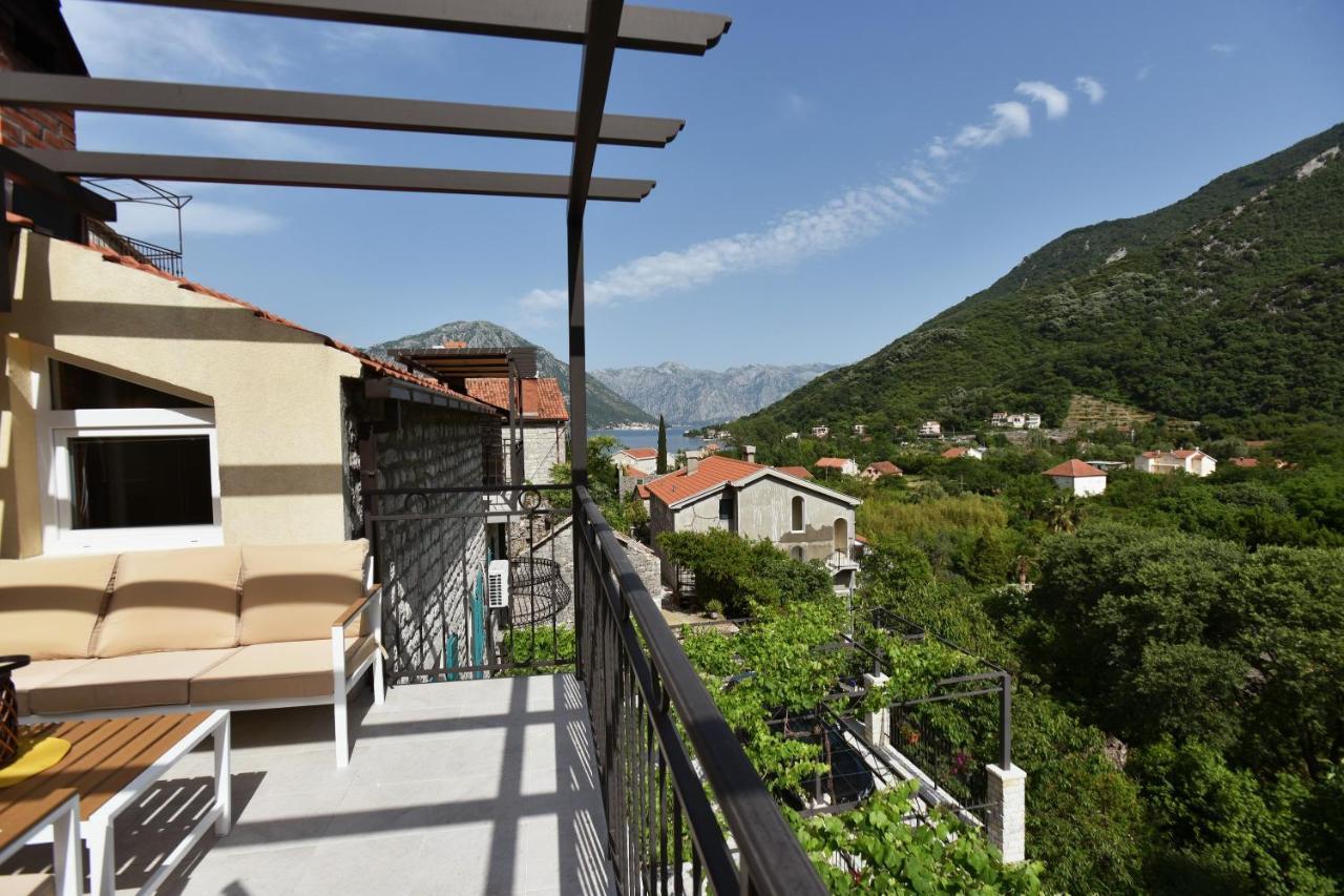 Ferienwohnung Stone House Morinj Kotor Exterior foto