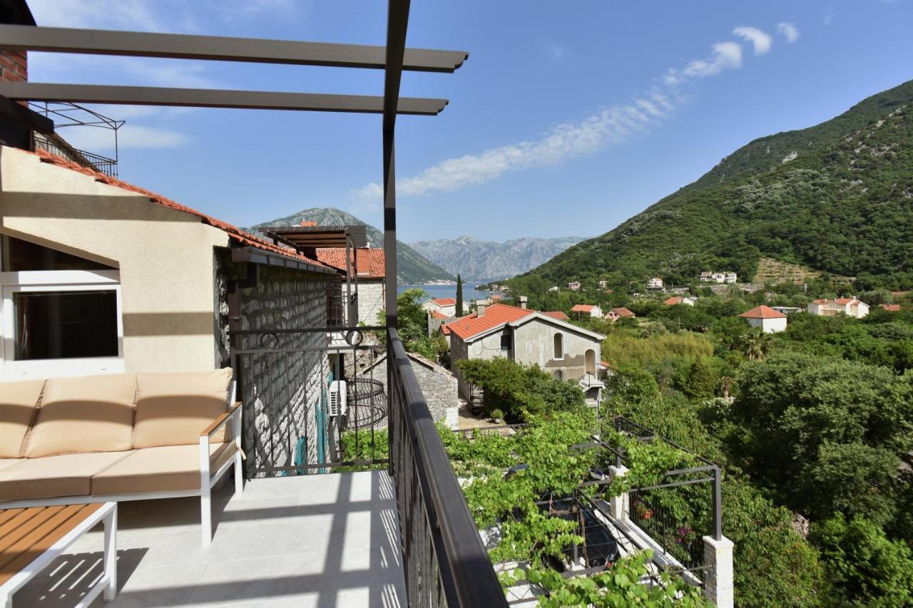Ferienwohnung Stone House Morinj Kotor Exterior foto
