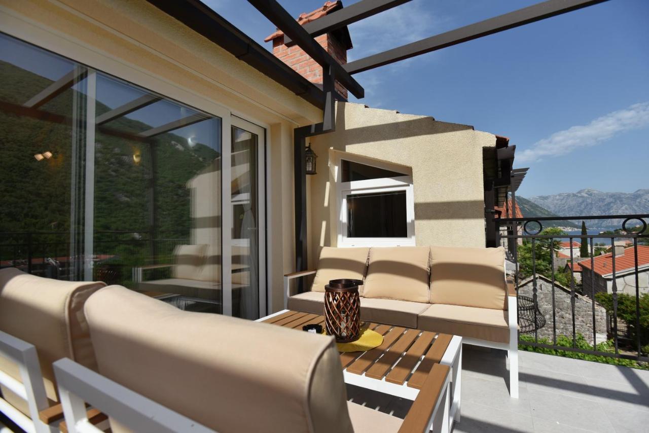 Ferienwohnung Stone House Morinj Kotor Exterior foto