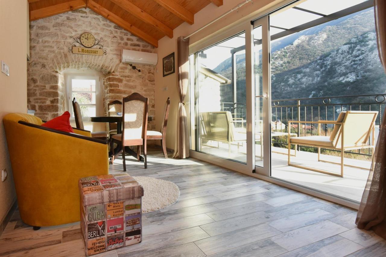 Ferienwohnung Stone House Morinj Kotor Exterior foto