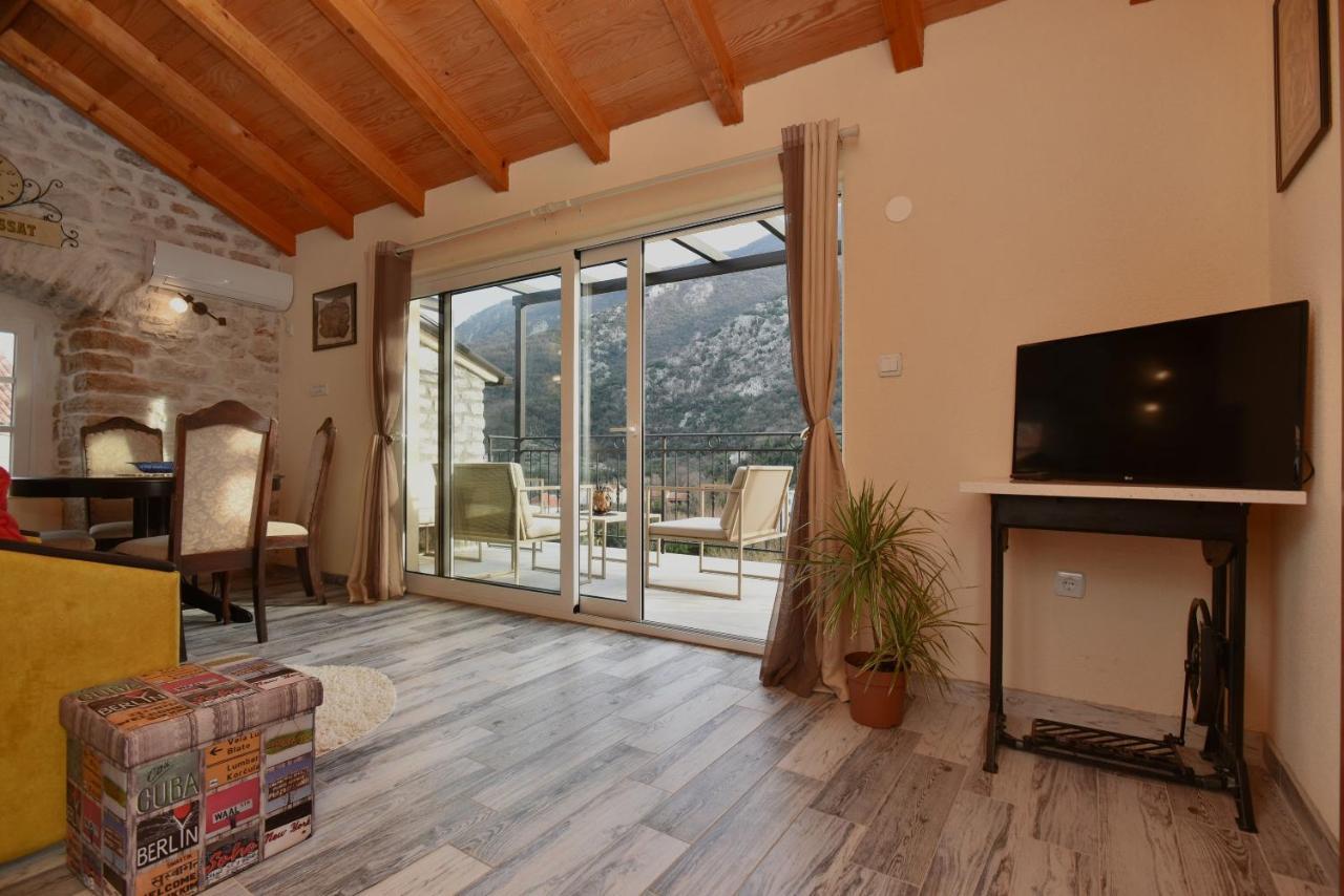 Ferienwohnung Stone House Morinj Kotor Exterior foto