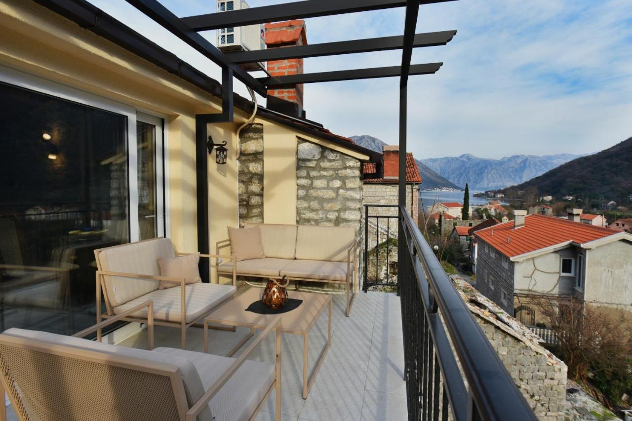 Ferienwohnung Stone House Morinj Kotor Exterior foto