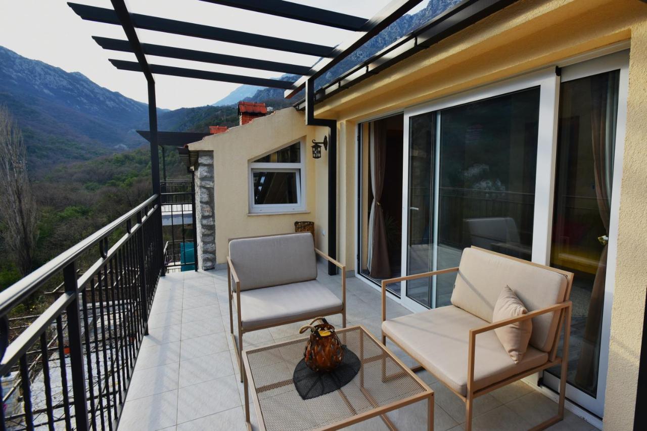 Ferienwohnung Stone House Morinj Kotor Exterior foto