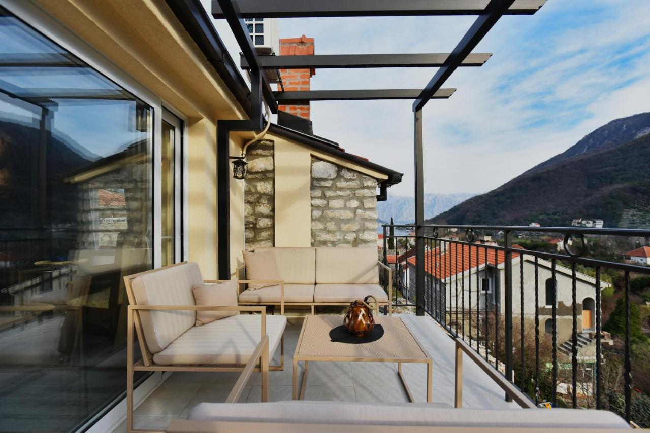 Ferienwohnung Stone House Morinj Kotor Exterior foto