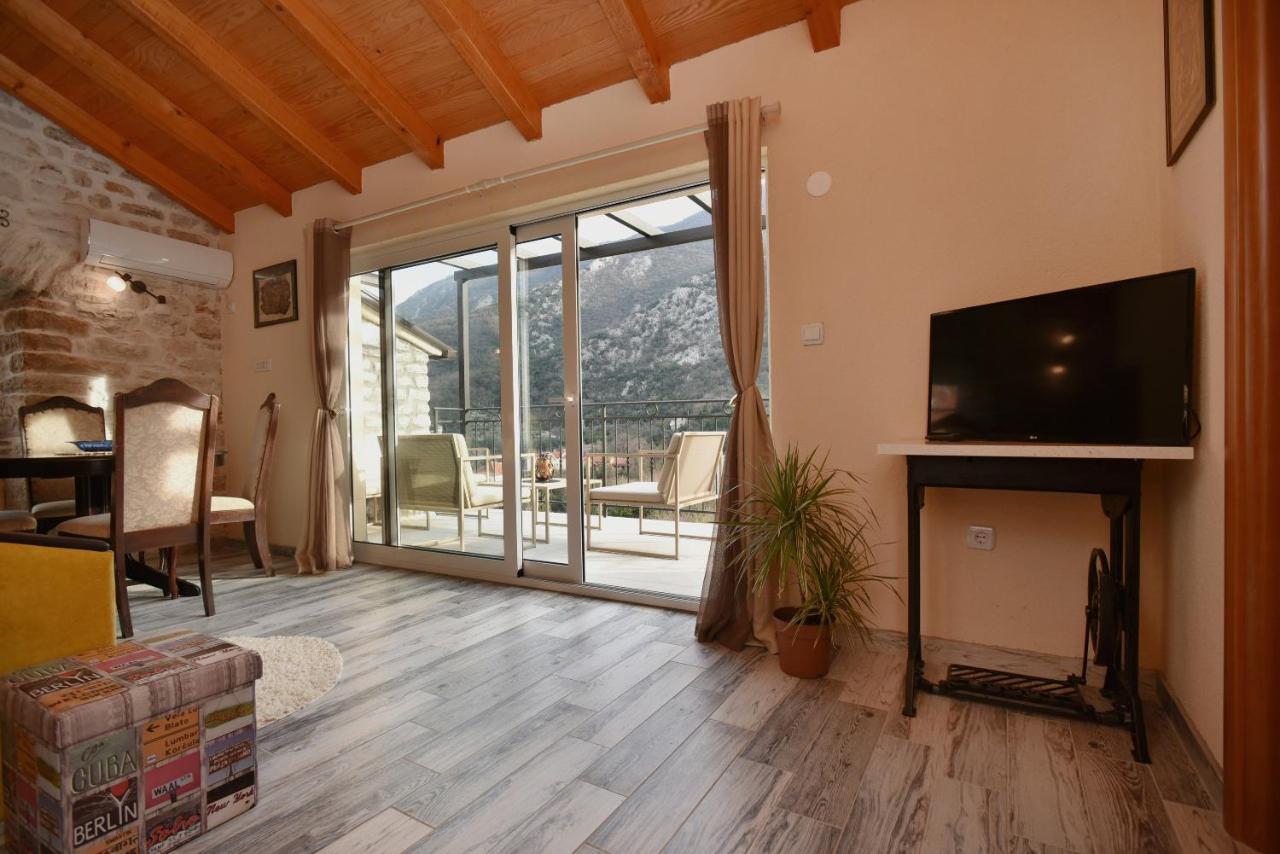 Ferienwohnung Stone House Morinj Kotor Exterior foto