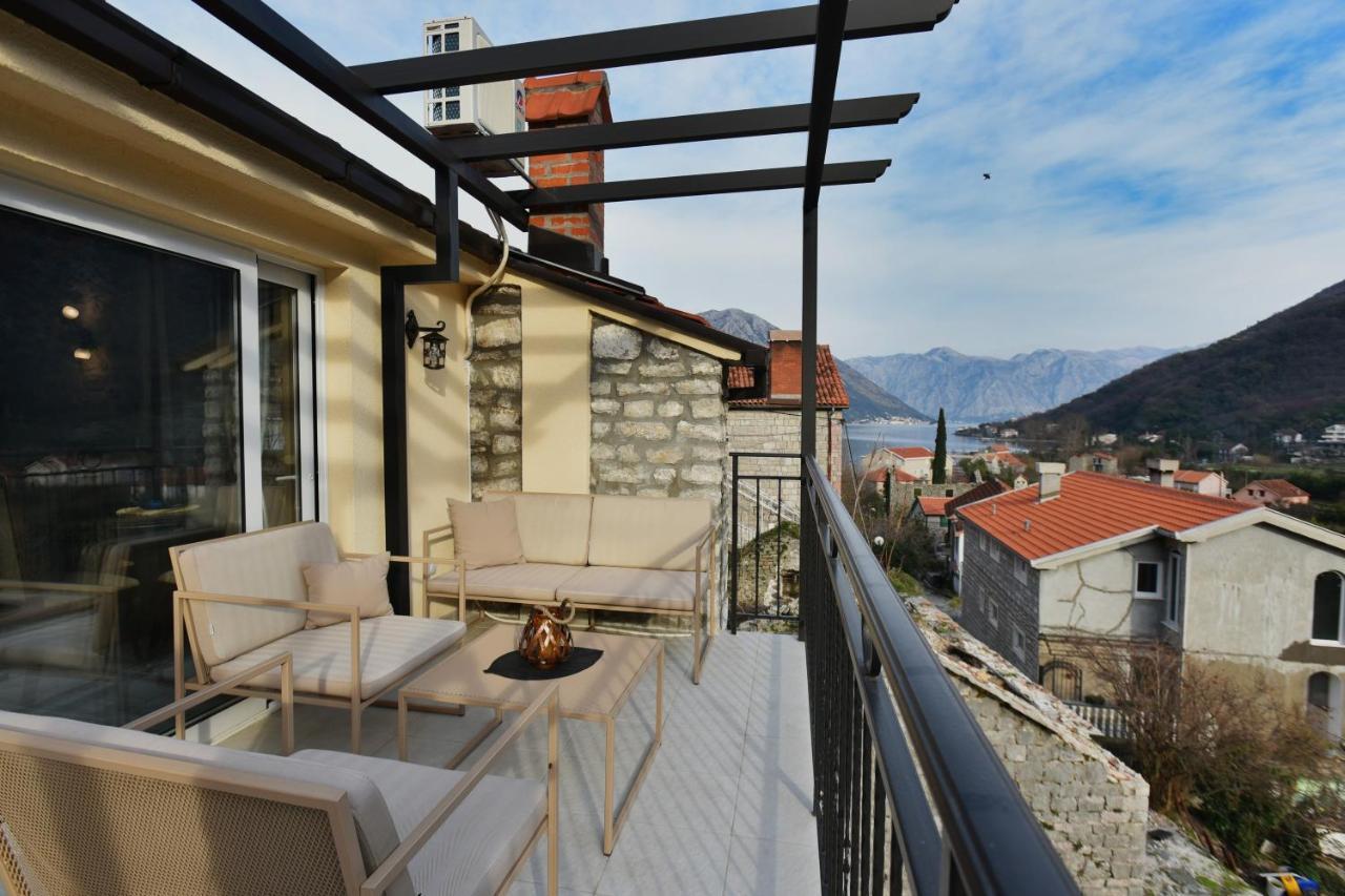 Ferienwohnung Stone House Morinj Kotor Exterior foto
