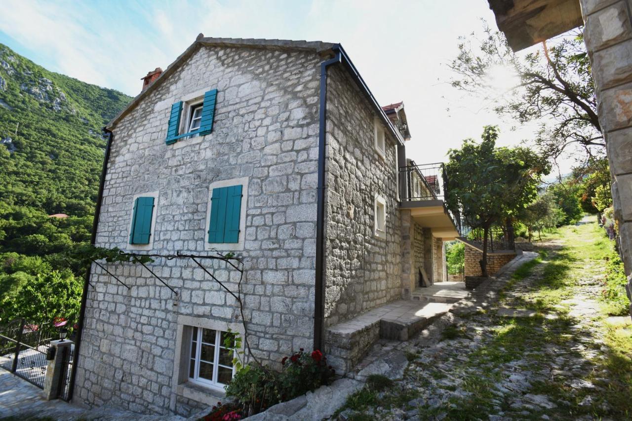 Ferienwohnung Stone House Morinj Kotor Exterior foto